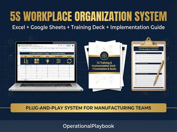5S Workplace Organization System